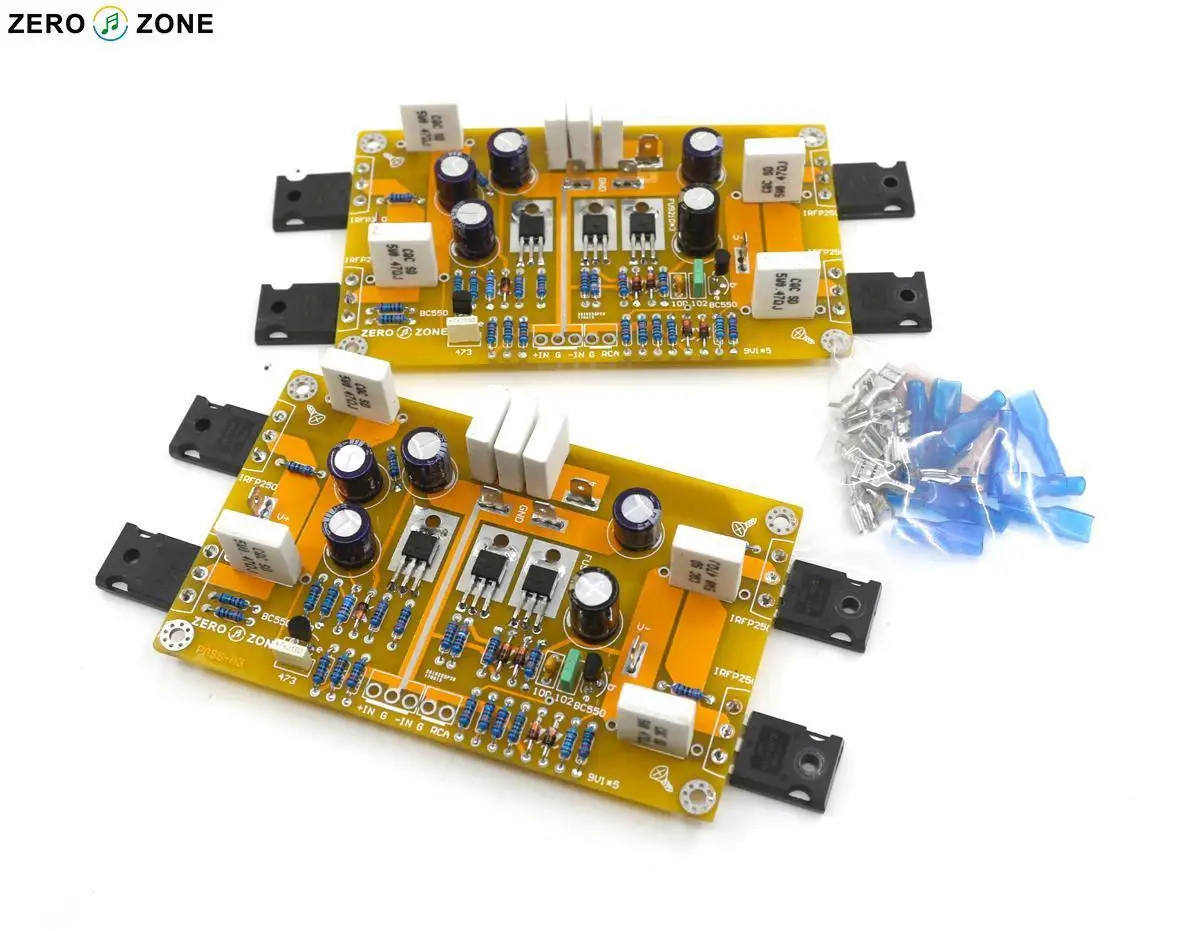 GZLOZONE Assembled PASS A3 односторонний усилитель мощности класса а плата 30 Вт + DIY AMP|power