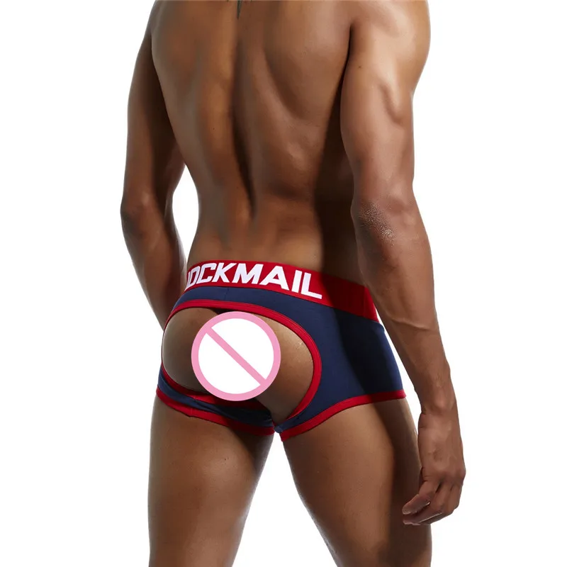 JOCKMAIL, фирменное Мужское нижнее белье, боксеры, шорты для геев, с мешочком для пениса, cueca, боксеры, calzoncillos hombre, мужские боксеры, шорты, трусы для сна