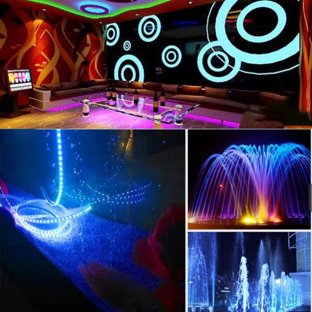 Non-Waterproof 5V 5050 RGB USB Remote Control LED String Light Flexible Garden Super Bright Fairy Decoration Lamp | Освещение