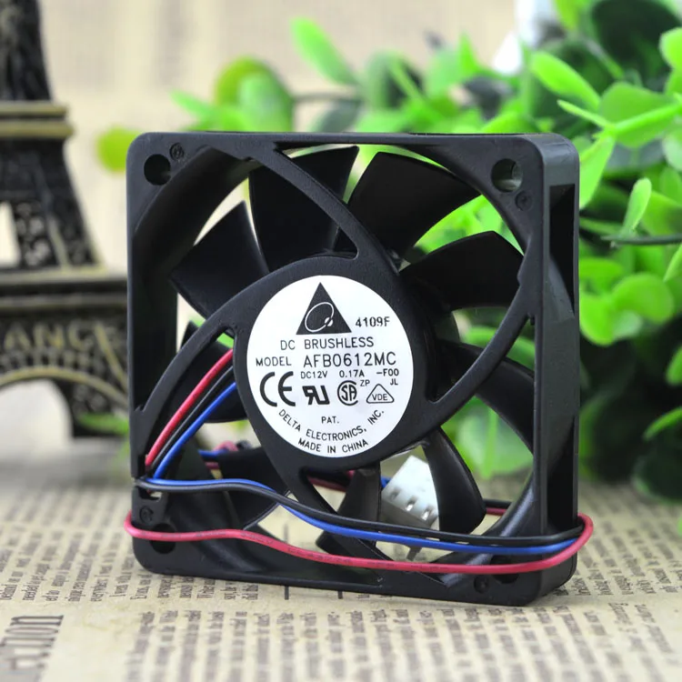 AFB0612MC новый оригинальный 6015 0.17A DC12V трехстрочный Вентилятор охлаждения|cooling fan|fan