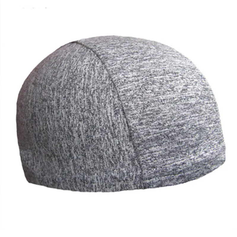 Flax Gray Мужская велосипедная Кепка с изображением акулы, тигра, женская кепка с вентиляцией, велосипедная Кепка, мотоциклетный шлем, внутренняя Кепка для велосипедного шлема - Цвет: Flax Gray