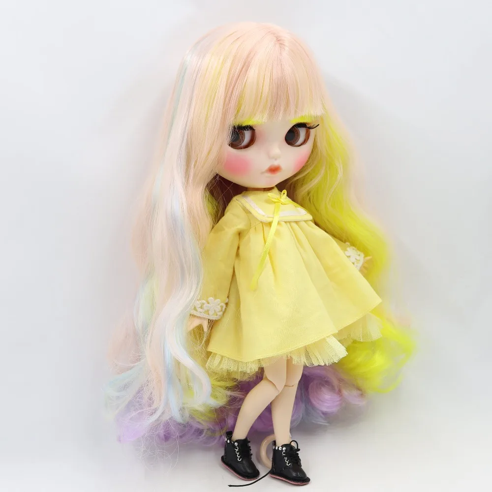 Ледяная фабрика blyth кукла 1/6 игрушка bjd матовое лицо заказное лицо кукла на заказ 30 см