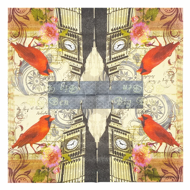 Декоративные салфетки рождественный декоративный резок на свадьбу с рисунком в