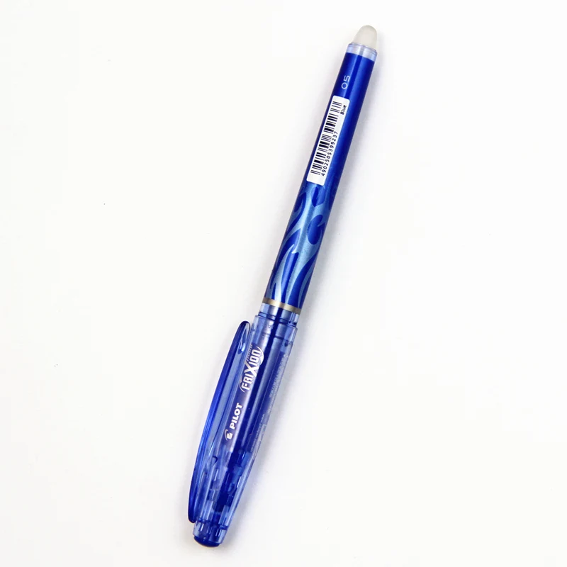 Blue 1Pc Pilot FriXion стираемая Ручка-роллер иглы Baile стираемая ручка 0,5 мм BL-FRP5 Япония синий/черный/синий черный/красный цвета на выбор - Цвет: Blue 1Pc