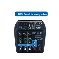 aister tu04 mixer with bluetooth usb and sound card function mixer for recording voice activated radio network anchoring
