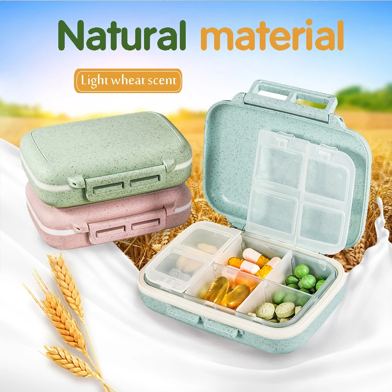 Еженедельный контейнер для таблеток Органайзер туристическая таблетница