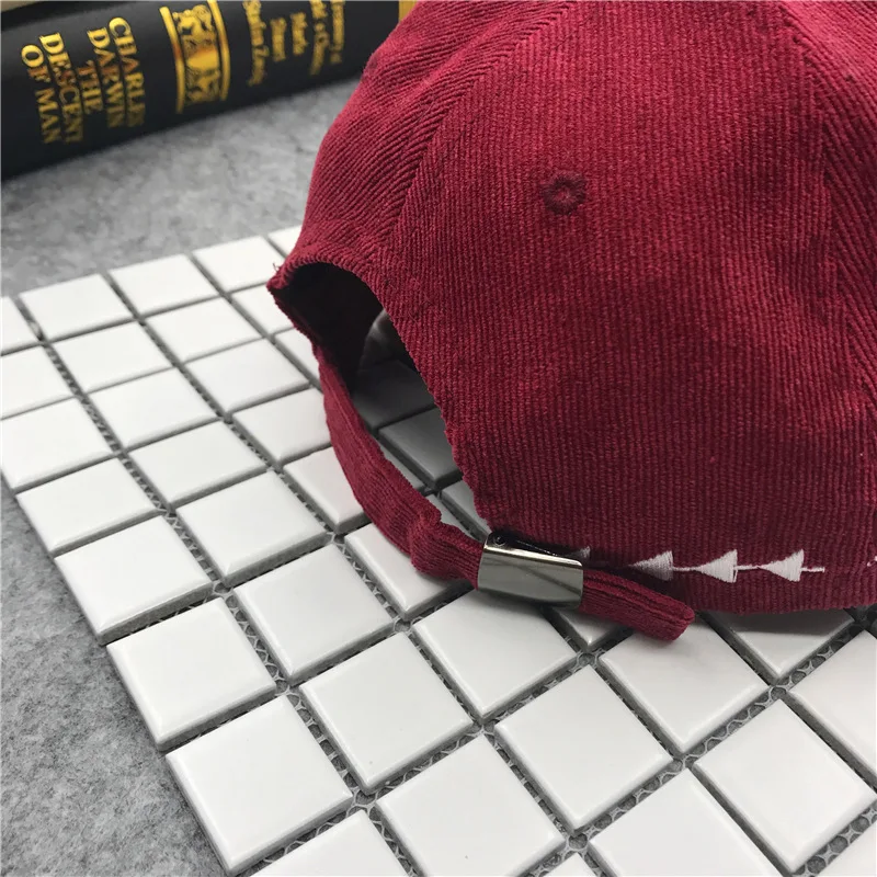 Стрелка шляпа c вышивкой для отца вельвет Сезон весна модные женские туфли бархат