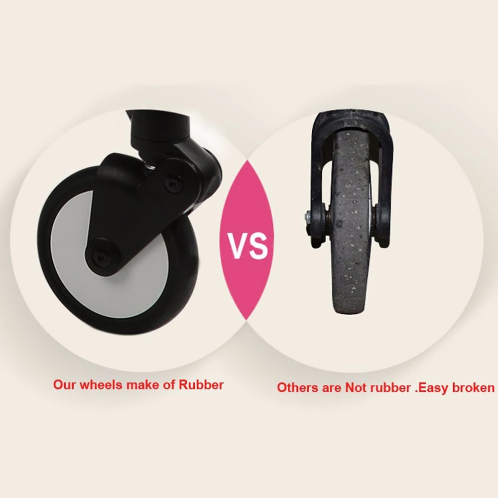 Новые детские коляски BABYYOYA передние колеса коляска заднее резиновое колесо