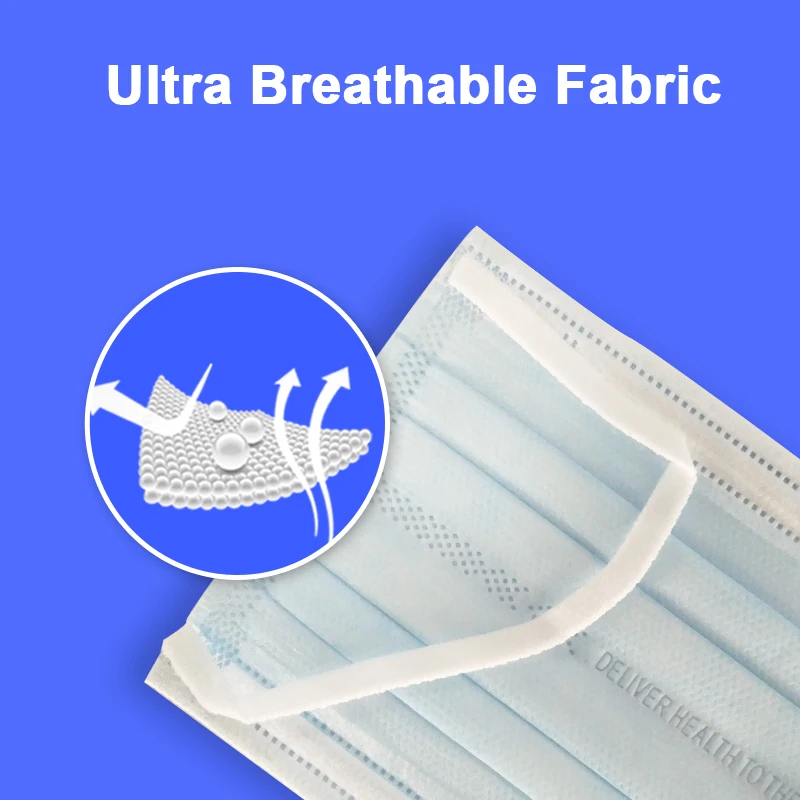 10 шт Одноразовые Дышащие пыленепроницаемые респираторы хирургические маски для