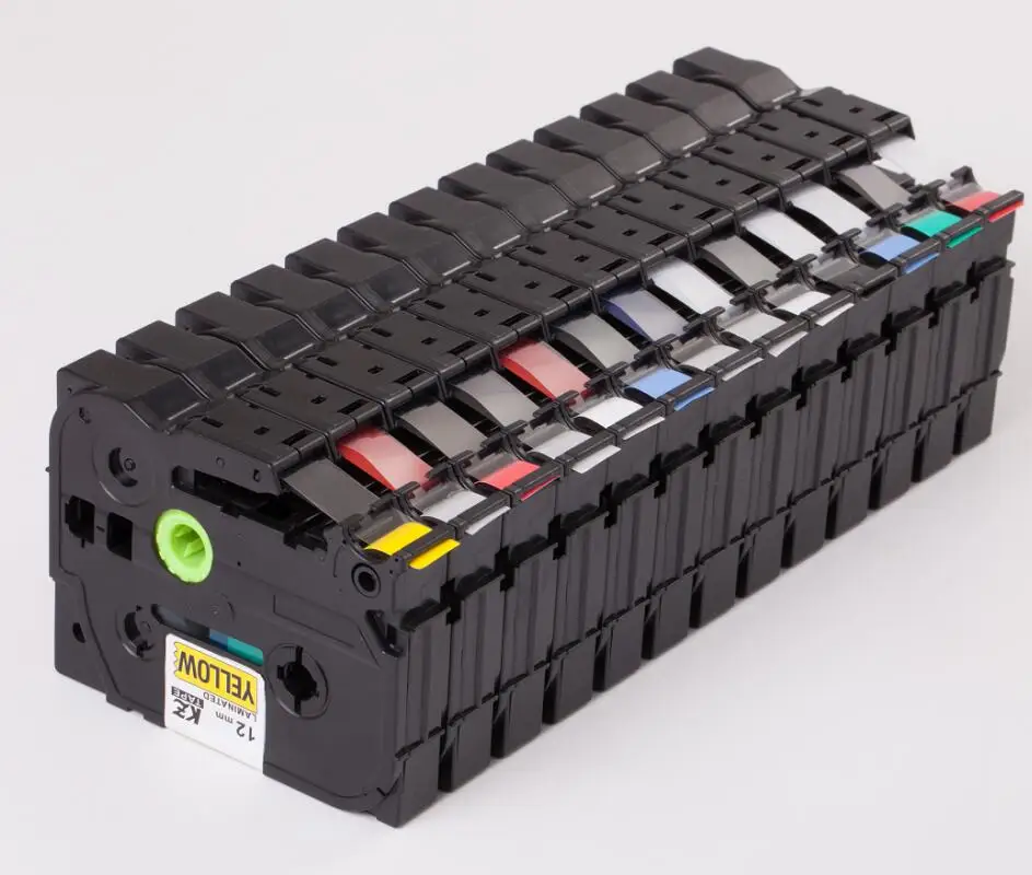 3pcs Tze631 Tze-631 Tze 631 12mm Tz Tape Compatible Brother Ptouch Cartridge Label Maker Tz631 Tz-631 Black on Yellow |