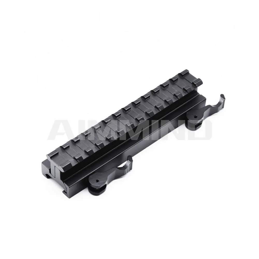 3 5 7 13 слот Riser mount adapter с 20 мм Picatinny Rail Weaver Base Scope регулируемая высота охотничий Riser mount adapter