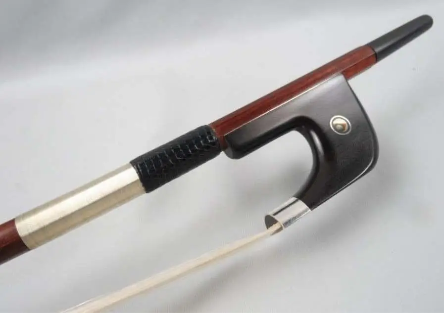 Профессиональный Мастер Pernambuco bass bow 3/4 серебряный кружок немецкий стиль|pernambuco