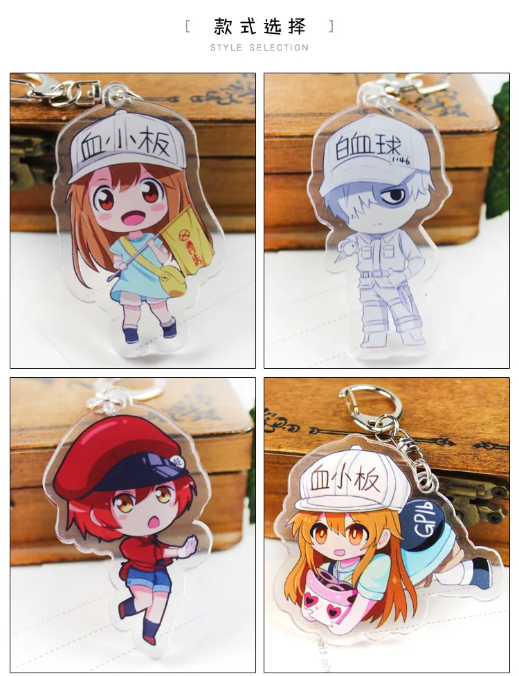 Коллекция 2019 года японские аниме-камеры на работе! Брелок с акриловой фигуркой |