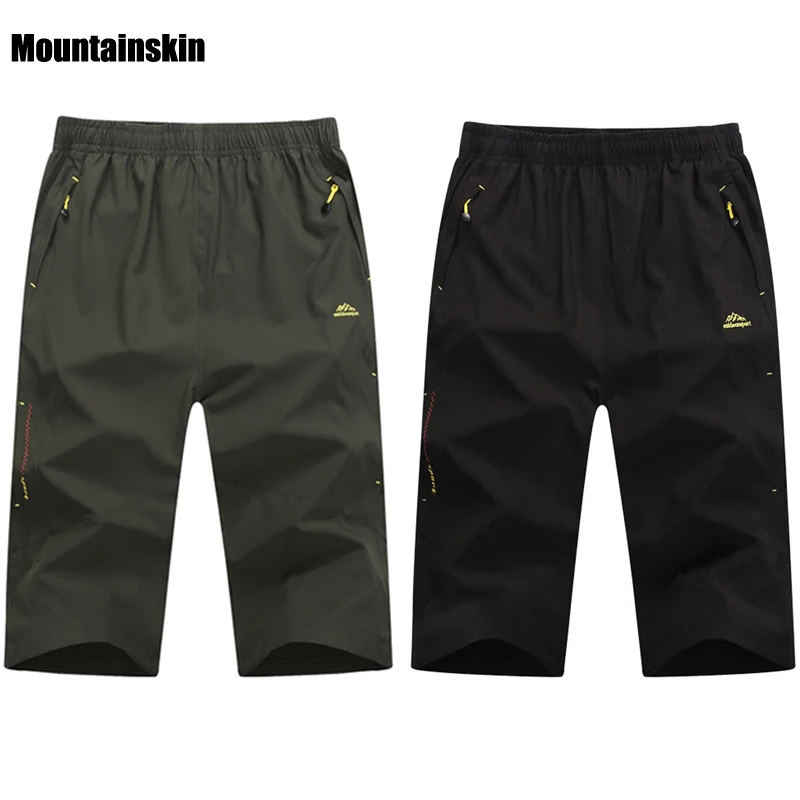 Мужские летние быстросохнущие дышащие шорты для спорта на открытом воздухе