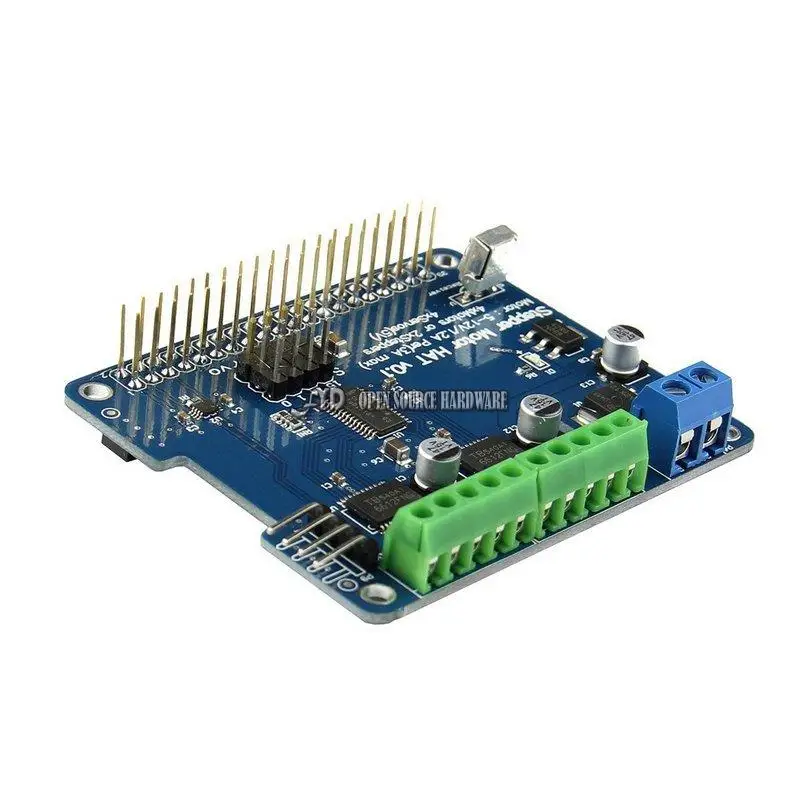 Шаговый двигатель сервопривод Робот Плата расширения для Raspberry Pi Zero/3B/2B/B