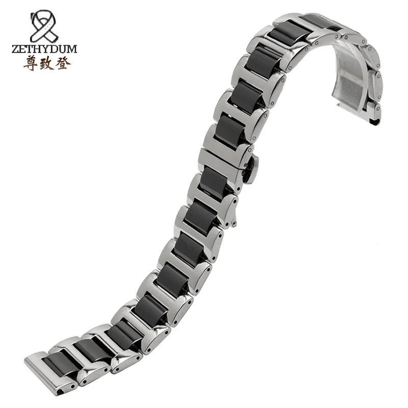 Для Garmin Fenix chronos качественная нержавеющая сталь + керамический ремешок для часов 22