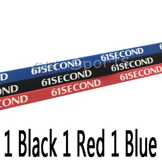 1 Black 1 Red 1 Blue 3 шт. 61 секундная губка для настольного тенниса лента высокого качества - Цвет: 1 Black 1 Red 1 Blue