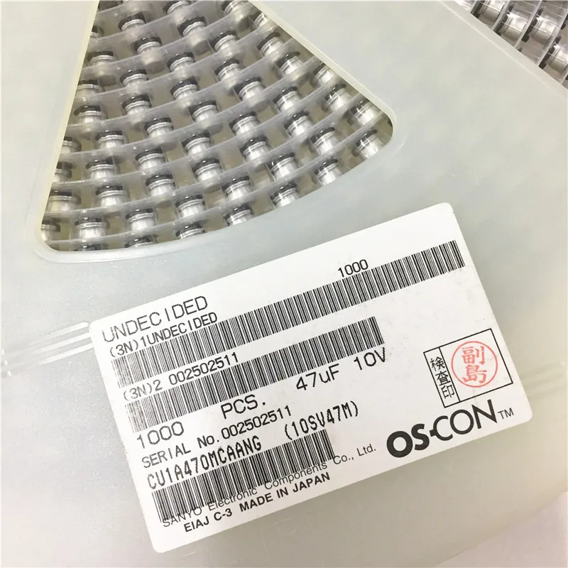 10 шт. 47 мкФ 10В SANYO OS-CON SV 6,3x5,9 мм низкий ESR 10V47uF 10SV47M SMD полимерный сплошной электролитический конденсатор
