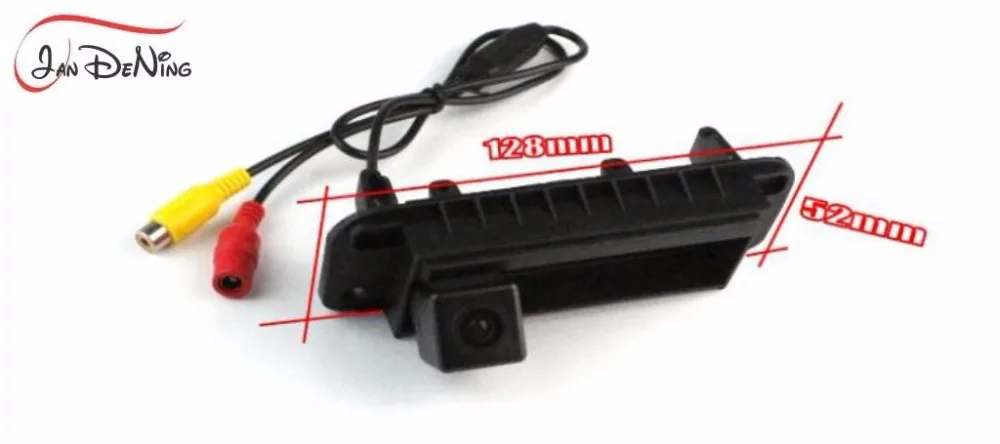 JanDeNing HD CCD Автомобильная камера заднего вида/запасная вида/ручка багажника OEM для