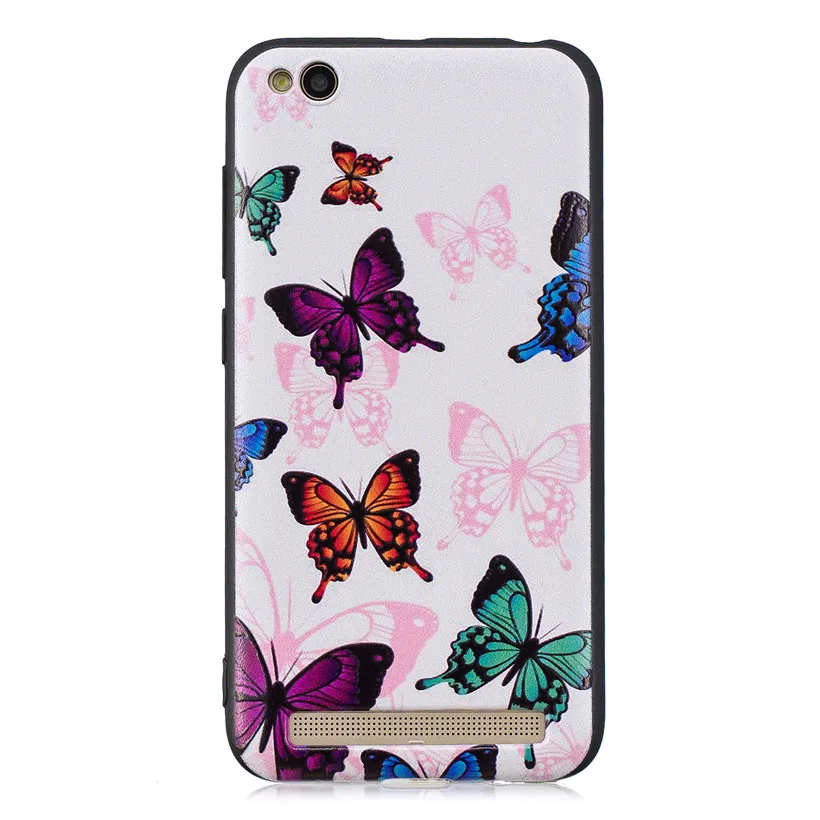 HEMASOLY Relif Painting Case For Xiaomi Redmi Note 5A Prime 4 Soft 4A 4X Silicone Back Phone Shell |