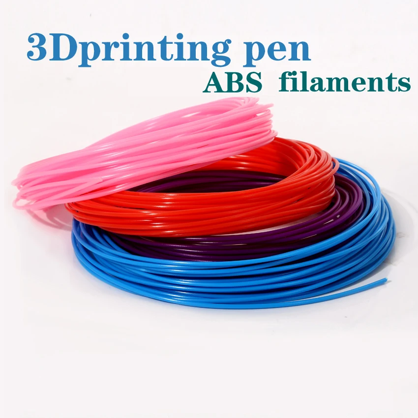 Abs 1 75 мм нить 20 видов цветов 3d печать Ручка пластиковый Принтер abs ручки