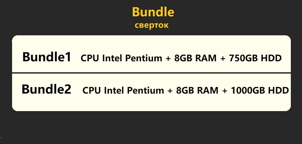 1" ноутбук 8 ГБ ОЗУ 750 г 1 ТБ HDD Windows 10 быстрый процессор Intel Pentium 4 ядра Студенческая офисная тонкая клавиатура Арабский Русский Испанский
