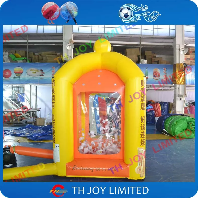 Бесплатная доставка! 2 5 м надувная камера для денег надувной захват наличных |