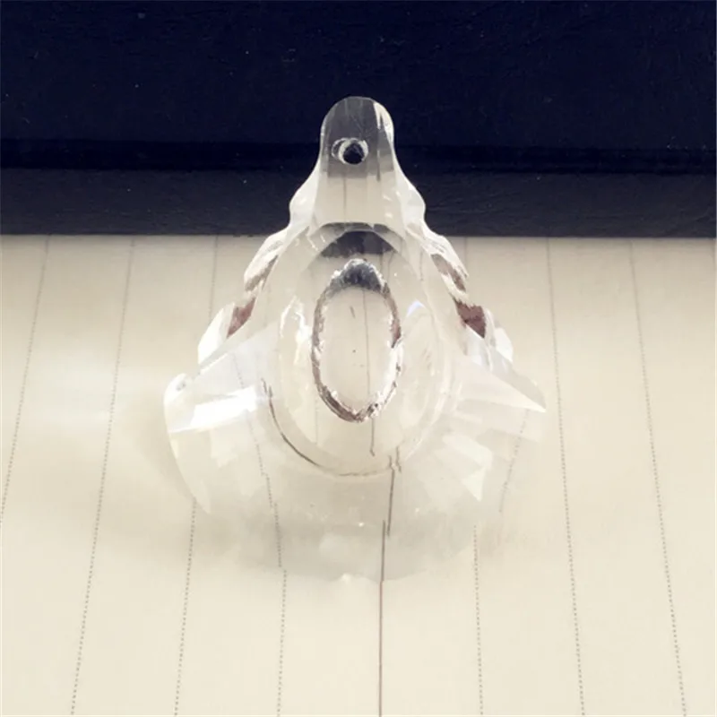 

76mm 40pcs Top Sales Hanging Pendant Crystal Chandelier Trimming Parts Glass Hanging For Living Room Lights Home Decoration