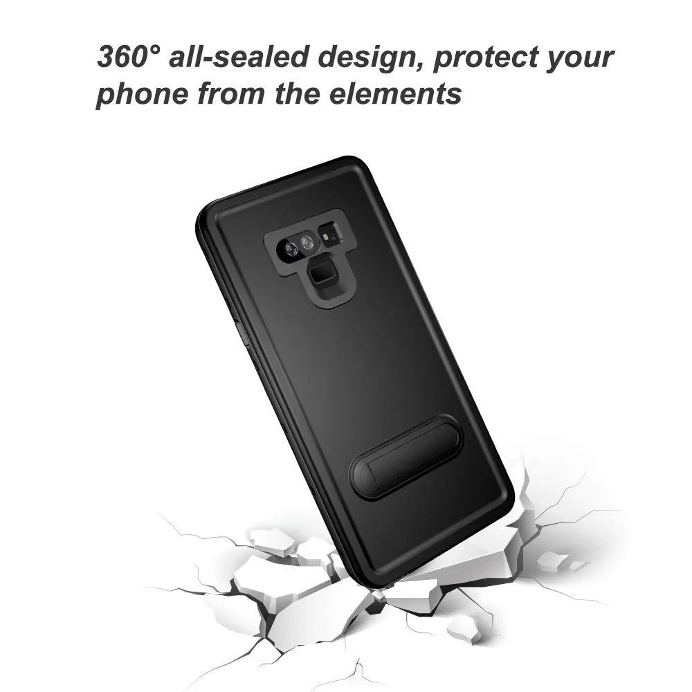 Водонепроницаемый чехол для Samsung Galaxy Note 8 9 с полной защитой 360 противоударный