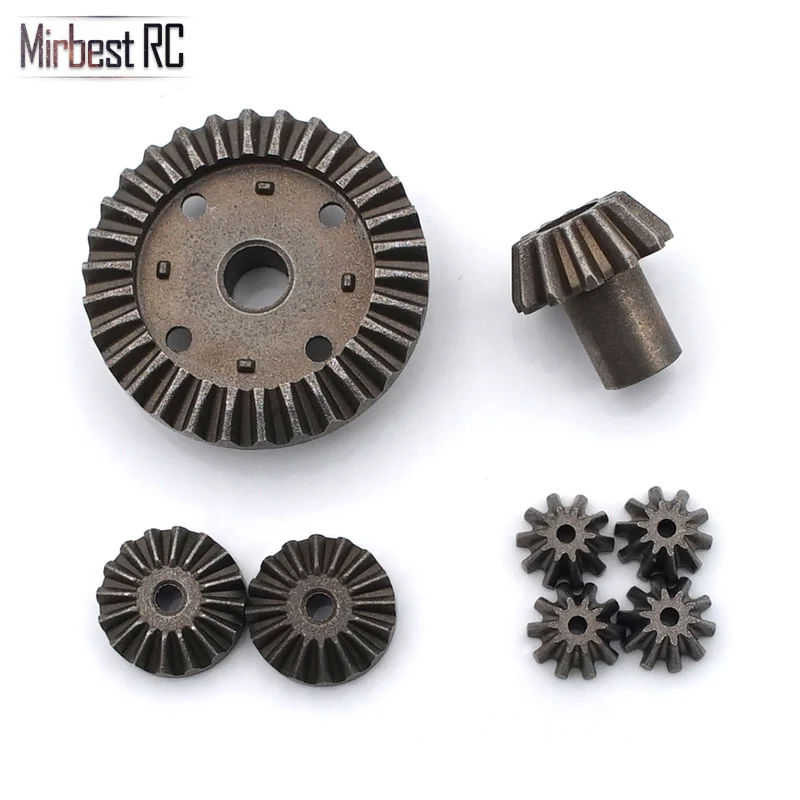 8 pcs 8/16 шт. металлический дифференциальный механизм для WLtoys 12428 12429 12423 1/12 RC автомобилей Обновление Запчасти передних и задних тормозных колодок мост Запчасти для велосипедов - Цвет: 8 pcs