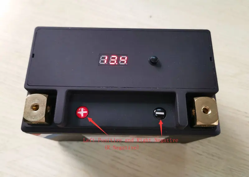 Right Negative KP14B-4 LiFePO4 старт мотоцикла Батарея 12V 14Ah CCA 480A литий-железо мотоцикл Батарея BMS Напряжение защита 2000 раз - Цвет: Right Negative