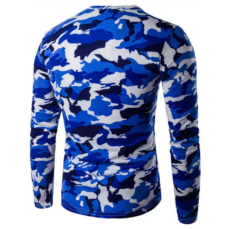 2017 карманная камуфляжная Мужская футболка хлопковая 4 цвета с круглым вырезом Homme