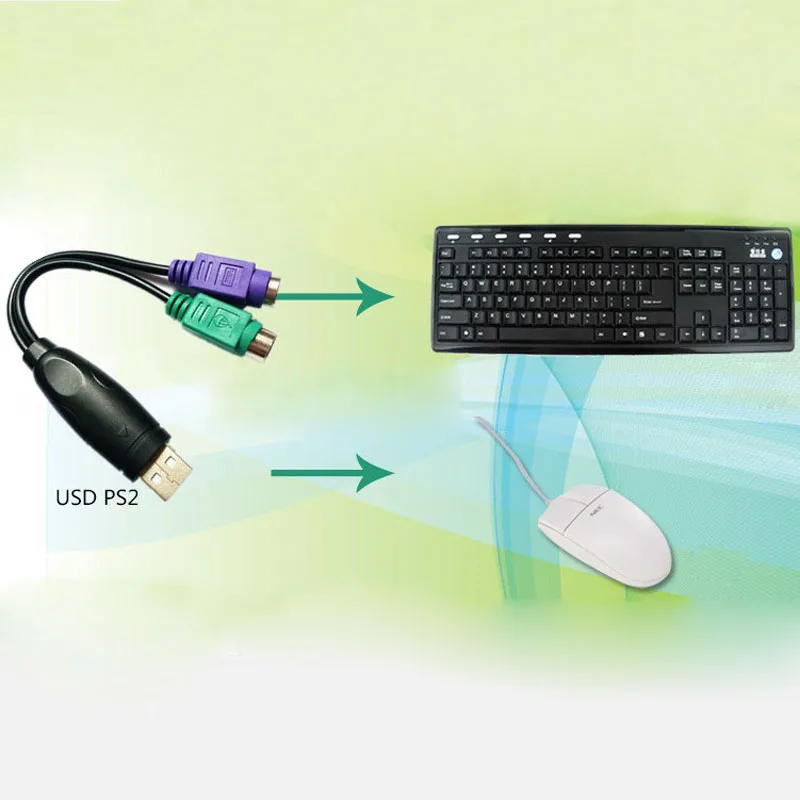 Переходник для клавиатуры 2 шт. Usb переключатель на ps Мама мама конвертер