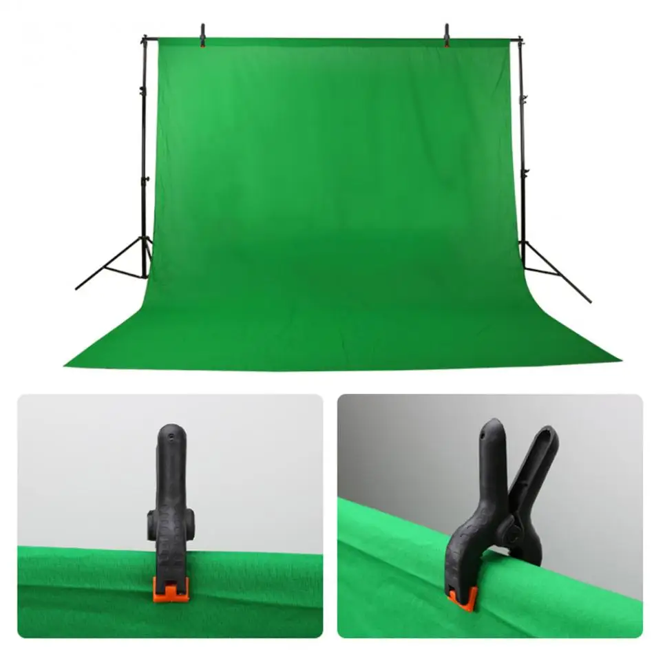 6 шт., 2 дюйма, 48*68 см, зажимы для фотостудии, зажимы для фотосъемки, фона, подставка, зажим, подставка, держатель, оборудование для фотостудии