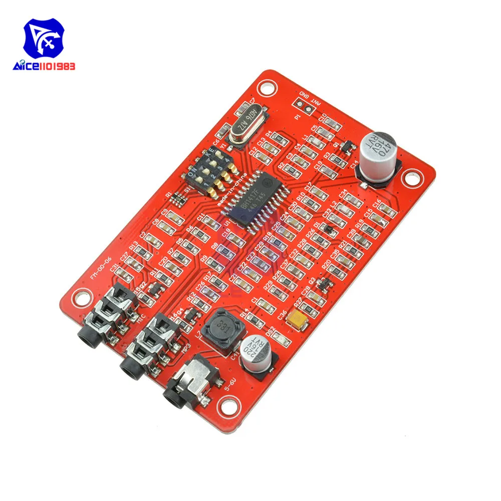 FM передатчик BH1417 стерео Двухканальный беспроводной модуль передатчика