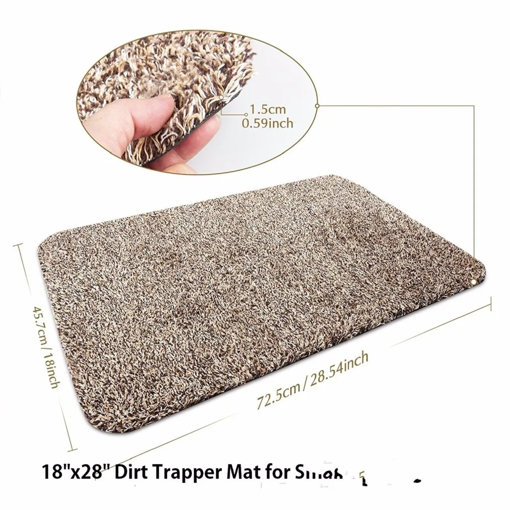 Супер абсорбент Волшебная Дверь коврик из микрофибры Чистый Шаг супер мат