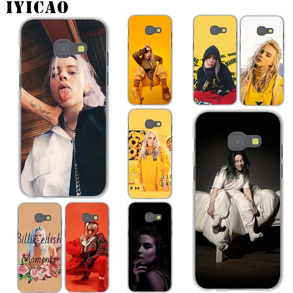 IYICAO Billie Eilish Khalid жесткий чехол для Samsung Galaxy J6 J5 J1 J2 J3 J7 2017 2016 2015 Prime US EU