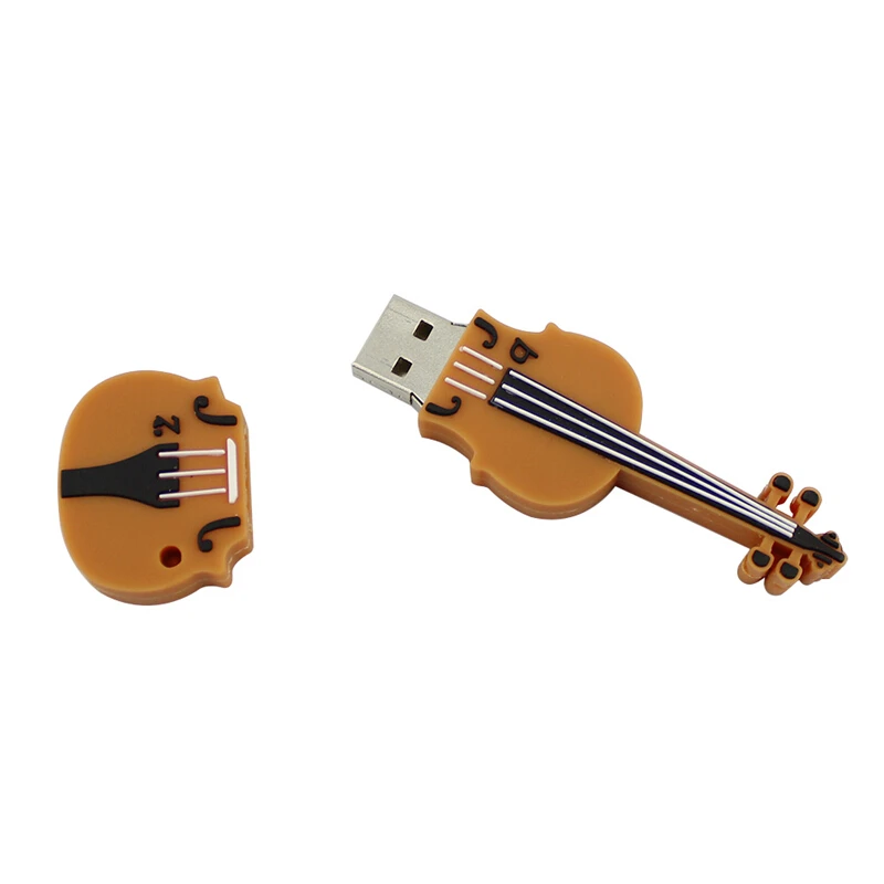 Usb флеш-накопитель Модель музыкальных инструментов/микрофон/пианино/гитара U диск карта памяти 64 г 32 Гб 4 г флешка