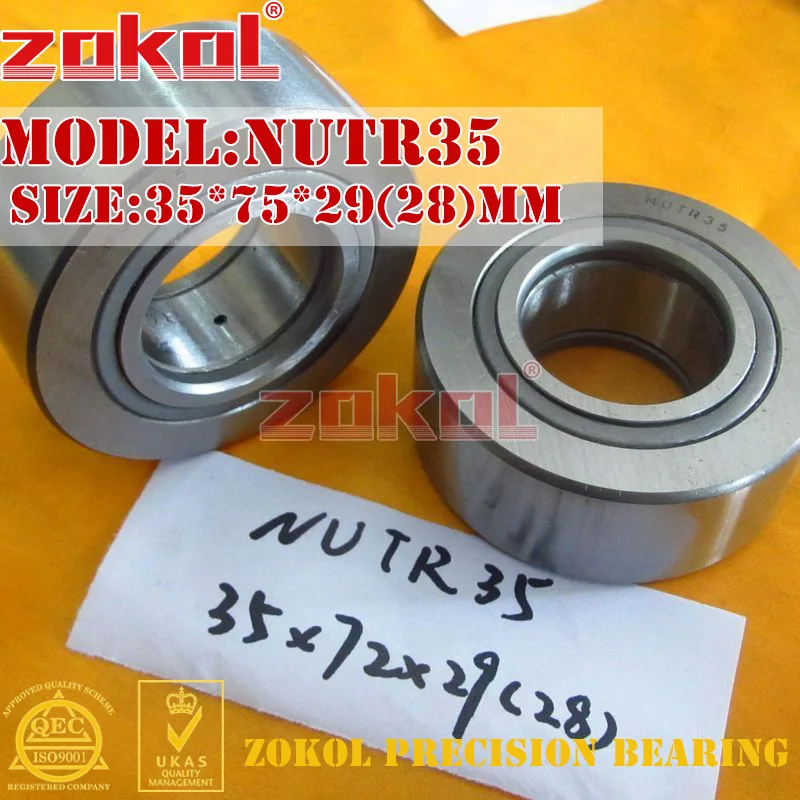 

ZOKOL NUTR35 bearing Roller Cam Follower Bearing 35*75*29mm