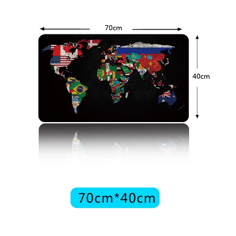 700x400x2 Pbpad store горячий маленький и большой супер карта мира офисный игровой коврик для мыши скоростной компьютерный ноутбук коврик для мыши Настольный коврик - Цвет: 700x400x2