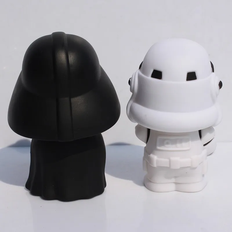 Горячие 3 Sets Штурмовик PVC Фигурки Новый Черный Рыцарь Дарт Вейдер Звездные войны