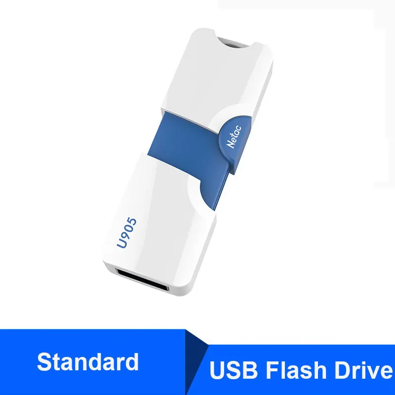 U905 Standard Netac USB флеш-накопитель 16 ГБ 32 ГБ 64 Гб Флешка U905 пластиковая карта памяти для компьютера Настольный флэш-диск на ключ ручка-накопитель 64 ГБ - Цвет: U905 Standard