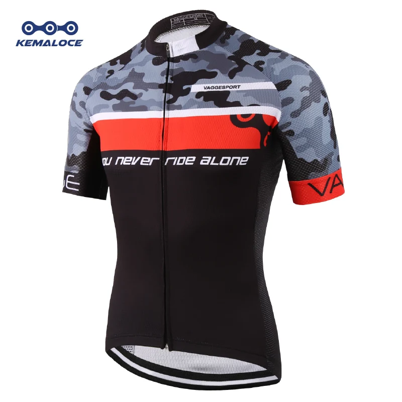 Мужская Трикотажная футболка для езды на велосипеде KEMALOCE Team 2019 Pro|cycling clothes|bike