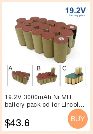 3000 мАч для Skil 12V Ni MH аккумулятор CD 2610393023 2610391670 для самостоятельной установки