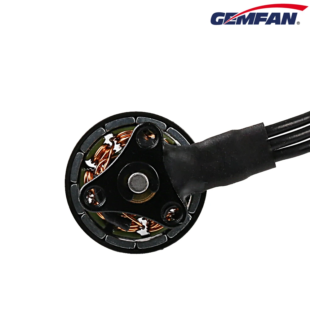 Бесщеточные двигатели GEMFAN 08028 12000KV 1 2S бесщеточный двигатель для гоночного
