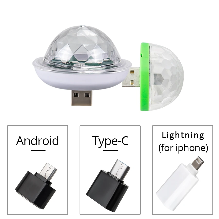 RGB Ночной светильник детский USB ночной Светильник звук вечерние светильник s датчик голосового управления декоративный светодиодный светильник s диско Dj сценический ночной Светильник