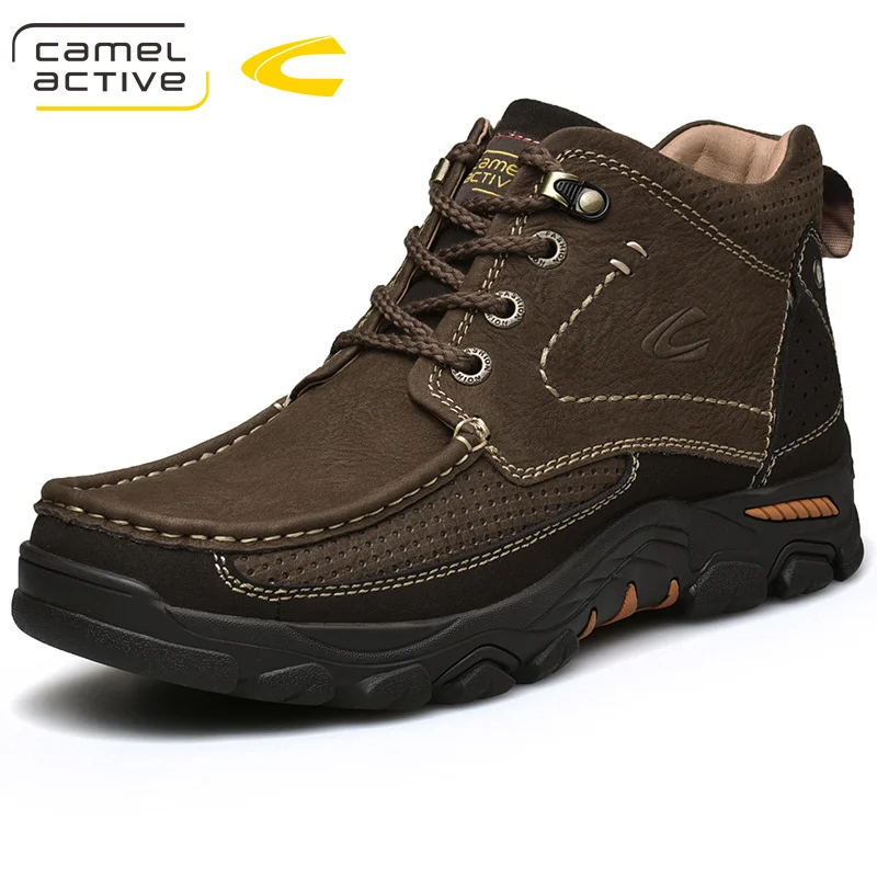 Camel Active/Новинка зимняя мужская обувь модные брендовые мужские ботинки зимние для