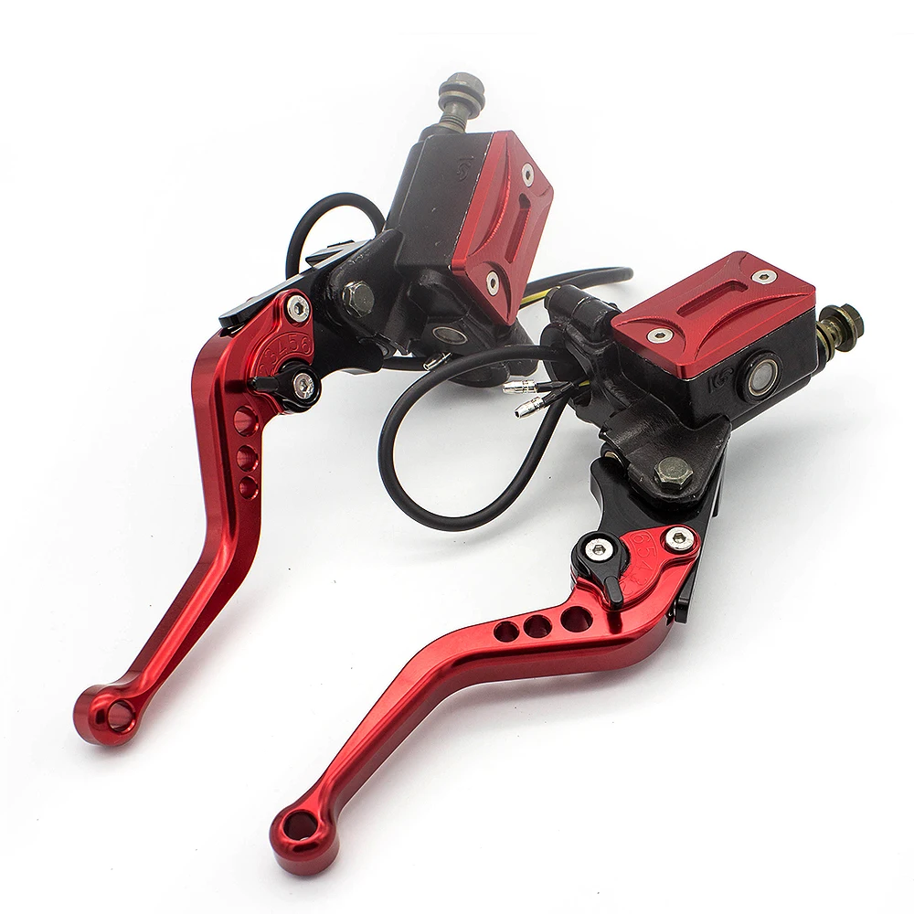 FXCNC алюминиевый 7/8 &quot22 мм мотоцикл главный цилиндр тормозной муфты резервуар