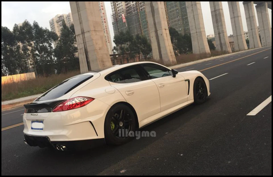 Vorsteinernr стильный задний спойлер багажника из углеродного волокна для Porsche Panamera 4 S 3.6L 2009-2013 года Turbo 4,8 T GTS автомобильный спойлер крыло