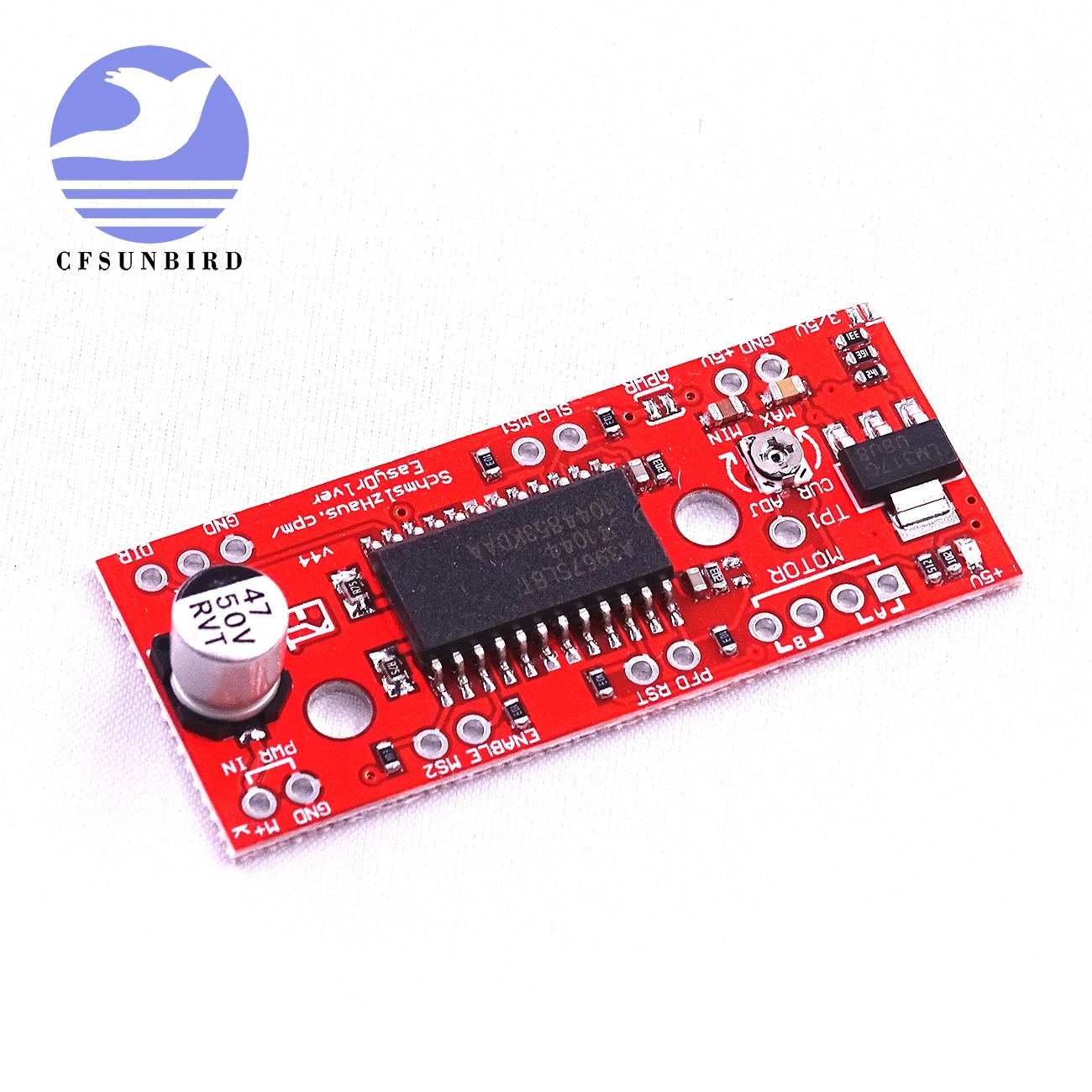 CFsunbird A3967 шаговый двигатель EasyDriver Драйвер двигателя V44 для arduino макетная плата 3D